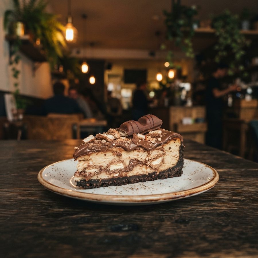Kinder Bueno-cheesecake